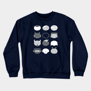 Minimalist Movie Monsters Crewneck Sweatshirt